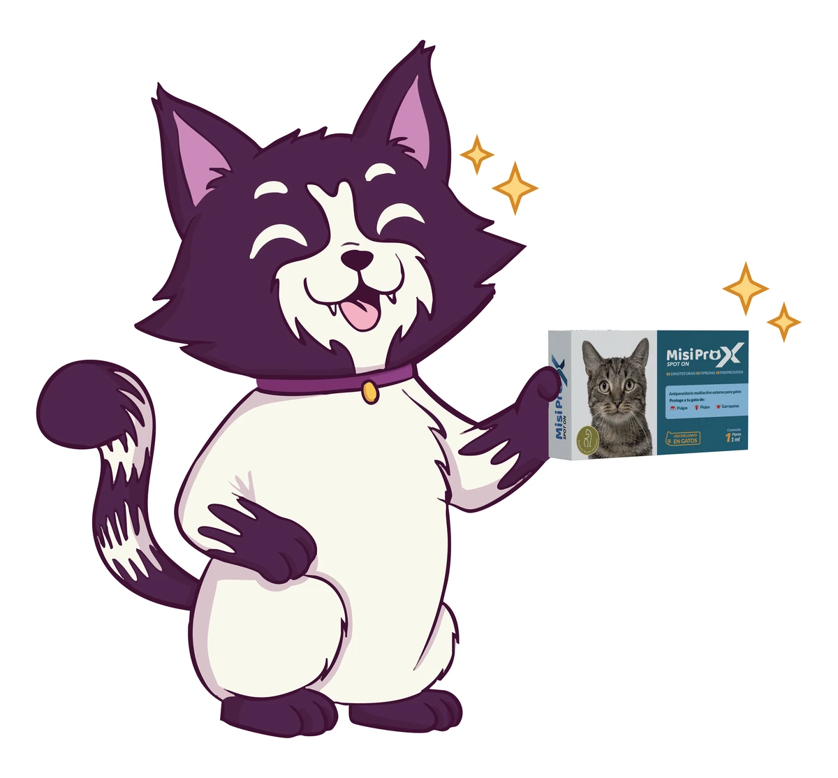 Reyna, la gatita de Otama, te invita a participar con MisiProX